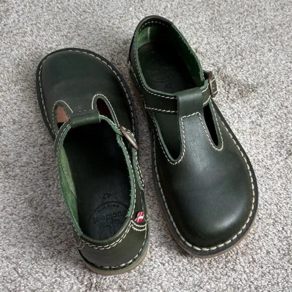 Duckfeet Lolland Mary Jane, Forest Green, size 42 with Removable Insoles* - Picture 5 of 16